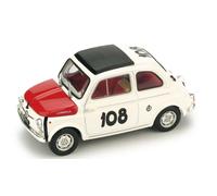 BRUMM 1/43 FIAT 500 595 ABARTH 108 COUPE GALLLEGA 1965 MODÈLE STATIQUE DIECAST