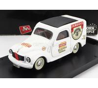 BRUMM 1/43 FIAT 500C VAN FIORAVANTI 1950 BLANC MODÈLE STATIQUE DIECAST