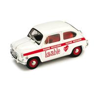 Brumm Modèle statique (diecast) Fiat 600 Intimo Lovable 1960 1/43