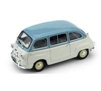 Brumm FIAT 600 MULTIPLA 1^ SERIE 1956 AZZURRO CENERE/GRIGIO CHIARO 1:43