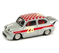 BRUMM 1/43 FIAT ABARTH 1000 28 4H MONZA 1966 STEINMETZ MODÈLE STATIQUE DIECAST