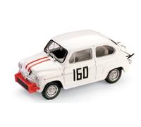 Brumm Bm0306 Fiat Abarth 850 Tc P.Falorni62 1:43 Maquette Die Cast Model-Brumm Multicolore