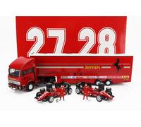 BRUMM 1/43 IVECO FIAT 190 CAMION TRANSPORTEUR MONACO GP 1984 MODÈLE STATIQUE