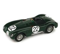Brumm R356B JAGUAR TYP C LE MANS 1951 1/43 Modellino