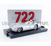 Brumm 1/43 R281-Ch Mercedes-Benz W196c - Monza Test Aerodynamic Brake 1955 (S. Moss) Diecast Modelcar-Brumm