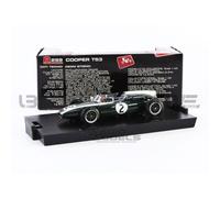 Brumm 1/43 R299 Cooper - Climax T 53 - British Gp 60 (B. Mc Laren) Diecast Modelcar-Brumm