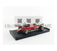 Brumm 1/43 - R593chu - Ferrari 126 C2 Umbrella - Bresil Gp 1982 (G. Villeneuve)-Brumm