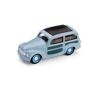 Brumm BM0029-02 FIAT 500 C BELVEDERE CHIUSA 1951 AZZURRO CENERE 1:43 Modellino