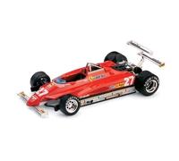 Brumm BM0272 FERRARI 126 C2 G.VILLENEUVE 1982 N.27 3rd LONG BEACH DISQUALIFY 1:4