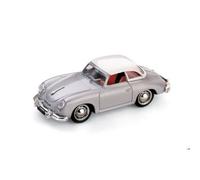 Brumm Bm0314-02 Porsche 356 Hard Top 1952 Argento 1:43 Maquette Die Cast Model-Brumm Multicolore