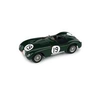 BRUMM BM0358C JAGUAR C TYPE N.19 4th LM 1953 P.WHITEHEAD-I.STEWART 1:43 DIE CAST - VEHICULE MINIATURE
