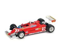 Brumm BM0367 FERRARI 126 CK G.VILLENEUVE 1981 N.27 WINNER MONACO GP 1:43 Modelli