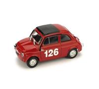Brumm BM0480 FIAT 595 ABARTH N.126 1st PREMIO CAMPAGNANO VALLELUNGA 1965 R.PINTO