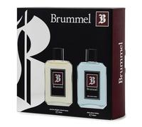 BRUMMEL - Cologne Clásica 125 ml + Après-rasage 125 ml, Coffret cadeau homme, Pack 2 pièces, Eau de toilette homme, Élégant et sophistiqué, Arôme d'agrumes épicé, Parfum frais et longue durée