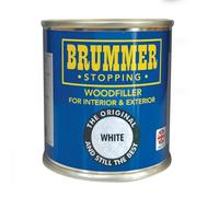Brummer Mastic pour bois Blanc 250 g