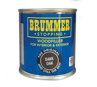 Brummer Mastic pour bois Chêne foncé 250 g