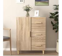 (Brun) Buffet bahut - Buffet Enfilade chêne sonoma 69,5x34x90 cm bois ingénierie 378974