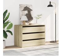 Brun Commode salon/BUFEET d'angle - JILL'S - Avec rangement - chêne sonoma 80x41x58 cm - bois d'ingénierie LV837