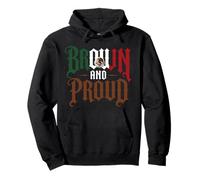 Brun et Fier Latino Mexicain Raza Chicano Pride Orgullo Sweat à Capuche