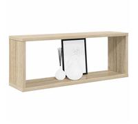 Brun Étagère D'entrée - design mural - SWEETY Étagères murales cube 2 pcs - Chêne sonoma Bois d’ingénierie CL82946574507