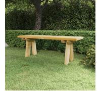 Brun Magnifique Banc de jardin - 2 PLACES - 110cm bois de pin massif imprégné 110x38x45cm - Banc Park CL8542416