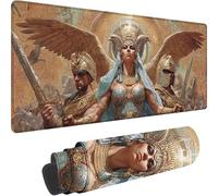 Brun Tapis de Souris Gamer, Grand Tapis de Souris XXL 1200 x 600 x 3 mm, Egypte Mouse Pad Gaming Accessoire, Caoutchouc Antidérapante Mousepad, Améliore la précision et la Vitesse pour Gamer w-5129
