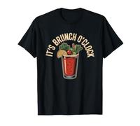 Brunch Bloody Mary Cocktail Celeri Matin Heure T-Shirt