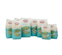 Brundu - Pâtes sèches artisanales italiennes 8×500 g (4 kg), boîte de formats régionaux SARDEGNA, semoule de blé dur, séchage lent, filière en bronze, idée cadeau