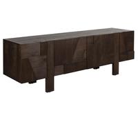 BRUNEAU - Buffet en bois marron L188 Marron