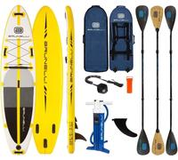 BRUNELLI 10.8 Premium SUP Board Stand Up Paddle ISUP Carbon-Kajakpaddel 325cm - Groesse : Board+Carbon Pro+Leash