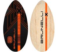 BRUNELLI Skimboard bois Beach Wood Skim Board 41" (104cm) orange