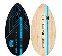Brunelli Skimboard Planche de surf en bois 39"