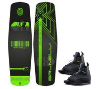 BRUNELLI Wood Flex Pro Cable Park Kit Wakeboard Grindbase Jobe Maze Wake Fixations