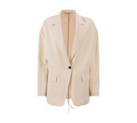 Brunello Cucinelli - Blazer en serge fluide - Homme - Vestes - Beige - Taille: 2XS