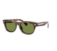 Brunello Cucinelli Homme Sunglass BC3016S STANLEY J. - Couleur du Monture: Havana Cioccolato, Couleur de Lentille: Umbra