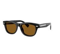 Brunello Cucinelli Homme Sunglass BC3016S STANLEY J. - Couleur du Monture: Noir, Couleur de Lentille: Terracotta