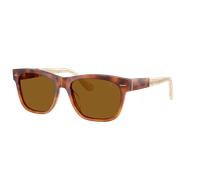 Brunello Cucinelli Unisex Sunglass BC4003SM - Couleur du Monture: Havana Fiamma, Couleur de Lentille: Terracotta