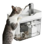 Brunes de lavage automatique pour chats | 1,5 L Intelligenter Bewässerungsspender | Dynamic Fluss, Leicht Zu Reinigung | Automatischer Wasserspender Für Haustiere Für Hauskatzen | Zuhause, Wohnheim