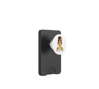 Brunette Irish Girl Ireland Flag Irish Girlfriend Wife PopSockets PopWallet pour MagSafe
