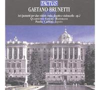 Brunetti Gaetano : 6 Quintettes Op.2