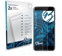 Bruni 2x Écran protecteur pour Huawei P8 Lite 2017 Protecteur d'écran