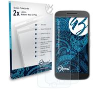 Bruni 2x Écran protecteur pour Lenovo Motorola Moto G4 Plus Protecteur d'écran