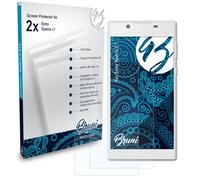 Bruni 2x Écran protecteur pour Sony Xperia L1 Protecteur d'écran