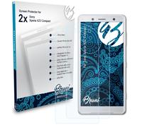 Bruni 2x Écran protecteur pour Sony Xperia XZ2 Compact Protecteur d'écran