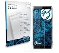 Bruni 2x Écran protecteur pour Sony Xperia XZ3 Protecteur d'écran