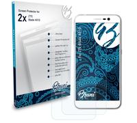 Bruni 2x Écran protecteur pour ZTE Blade A910 Protecteur d'écran