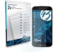 Bruni 2x Protecteur d'écran pour Motorola Moto G 2. Generation 2014