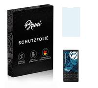 Bruni Protecteur d'écran compatible avec Blackberry Key2 Film Protecteur, cristal clair Écran protecteur (2X)
