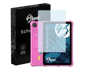 Bruni Protecteur d'écran compatible avec Blackview Tab 30 Kids Film Protecteur, cristal clair Écran protecteur (2X)