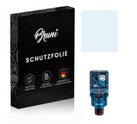 Bruni Protecteur d'écran compatible avec Bosch D-tect 200 C Film Protecteur, cristal clair Écran protecteur (2X)